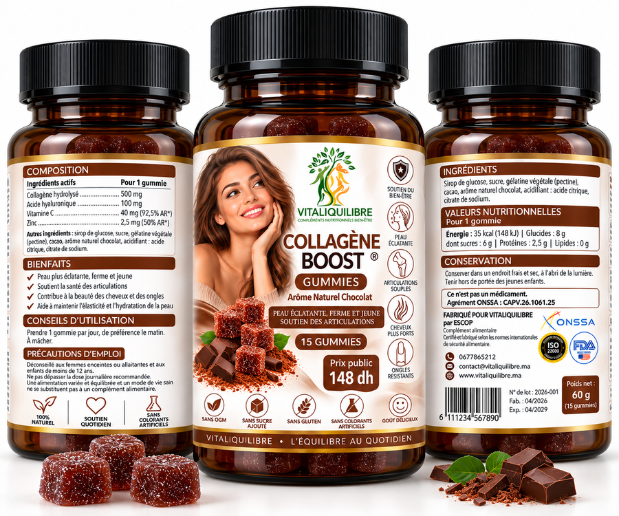 VitaliQuilibre Collagène Boost Gummies